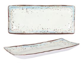 Bandeja Rectangular Messina 28x12x2cm (Caja 12 unidades)