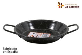 Paellera Valenciana 15cm Jaspeada 1 Ración (Caja 12 unidades)