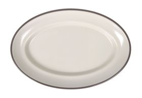 Bandeja Oval Sotavento Marron