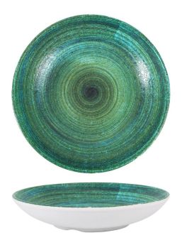 Plato Hondo Korio Barlovento 23x4.5cm (Caja 6 unidades)