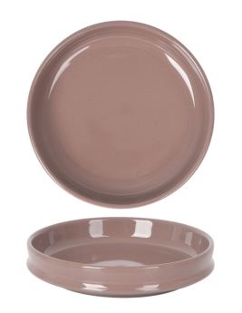 Plato Bambola Degustación Marrón 12x2.5cm 16cl (Caja 24 unidades)