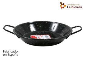 Paellera Valenciana 16cm Jaspeada 1 Ración (Caja 12 unidades)