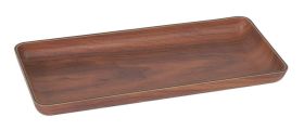 Bandeja Rectangular 10.5x24.5x2.5cm (Caja 24 unidades)
