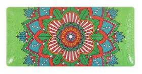 Bandeja rectangular Korio Rajput 23x11x1.5cm (Caja 12 unidades)