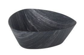 Ensaladera Negra Triangular