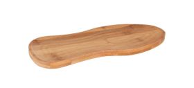 Tabla Rectangular Bambú 33x13x1.5cm (Caja 6 unidades)