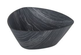 Ensaladera Negra Triangular