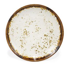 Plato Postre Beige Touareg 21.5x3cm (Caja 12 unidades)