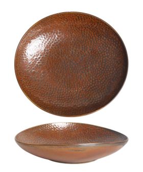 Plato Hondo Fierro 22x20x5cm (Caja 12 unidades)