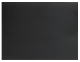 Mantel Individual Rectangular Antracita 45x30 cm Cuero Reciclado