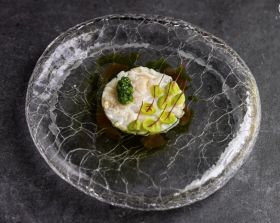 Plato Craquelado 25cm (Caja 6 unidades)