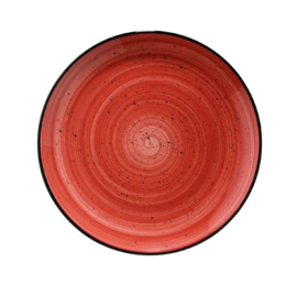 Plato Llano  Gourmet Passion Red 27 cm (Caja 12 unidades)