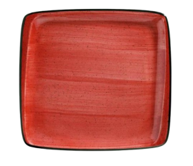 Plato Llano Passion Moove Red 27x25 cm (Caja 6 unidades)