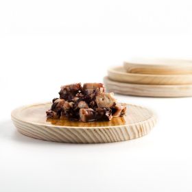 Plato Pulpo (Caja 12 unidades)