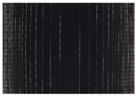 Salvamantel PVC Rectangular Negro 33x45 cm (24 unidades)