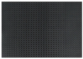 Salvamantel PVC Rectangular Color Negro 33x45 cm (24 unidades)