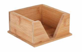 Soporte Bambú Servilletas (Caja 6 uds.)