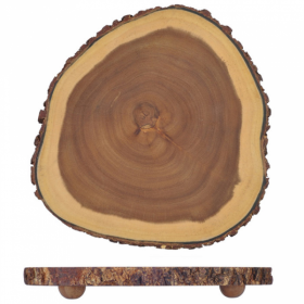 Plato madera de acacia (6 unidades)