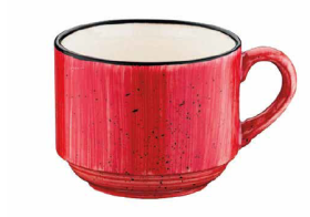 Taza Capuccino Passion Gourmet Red(Caja 6 uds)