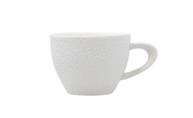Taza porcelana blanca y elegante. Apto para hostelería