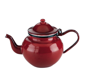 Tetera Vintage Roja (Caja 6 unidades)