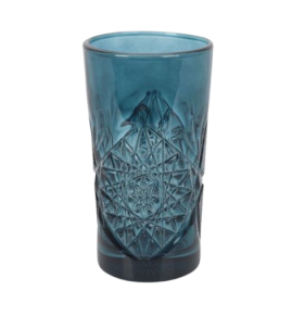 Vaso Alto Hobstar Azul 35,5 cl (Caja 6 unidades)