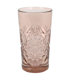 Vaso Alto Hobstar Rosa 35,5 cl (Caja 6 unidades)